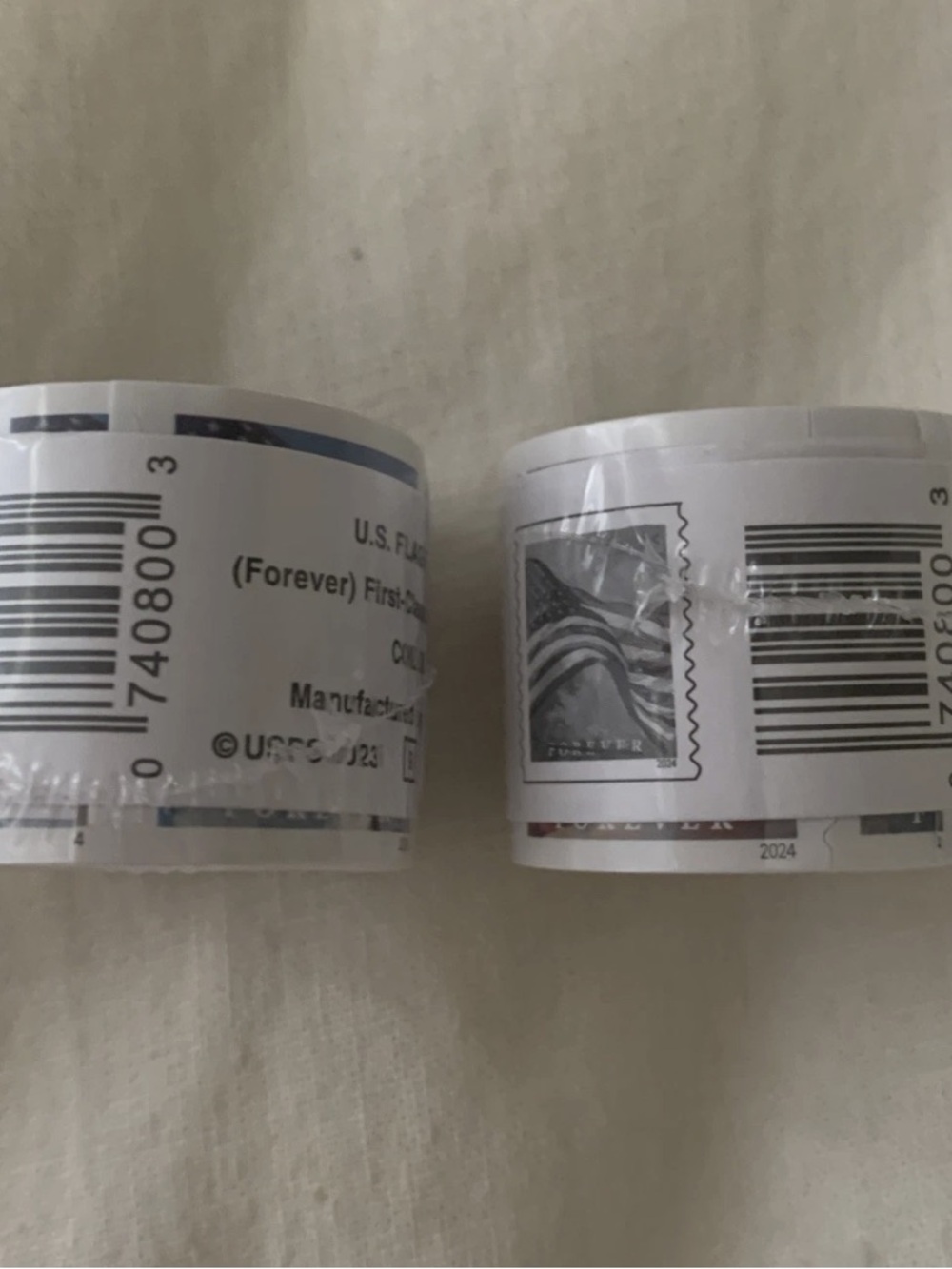 2024 US Stamps (2 rolls) (200 stamps)